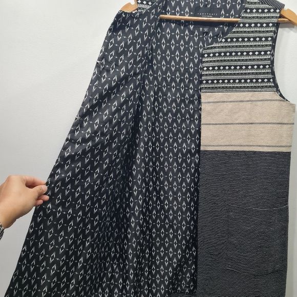 Sanctuary Los Angeles Hemp Cotton Sleeveless Duster Topper Womens M - Picture 12 of 16